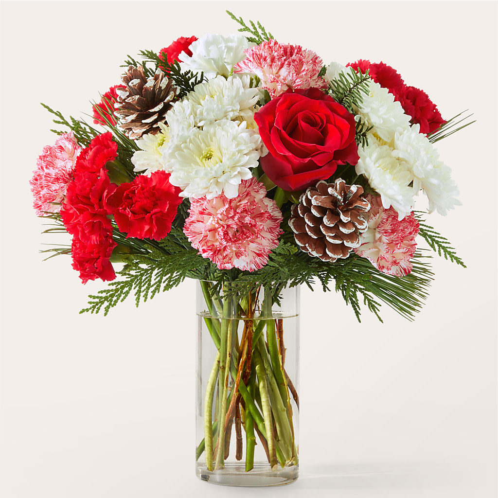 Candy Cane Lane Bouquet –  Awesome Blossom Flowers And Gifts, Citrus Heights CA