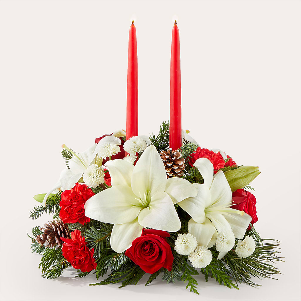 Seasonal Festivities Centerpiece –  Awesome Blossom Flowers And Gifts, Citrus Heights CA