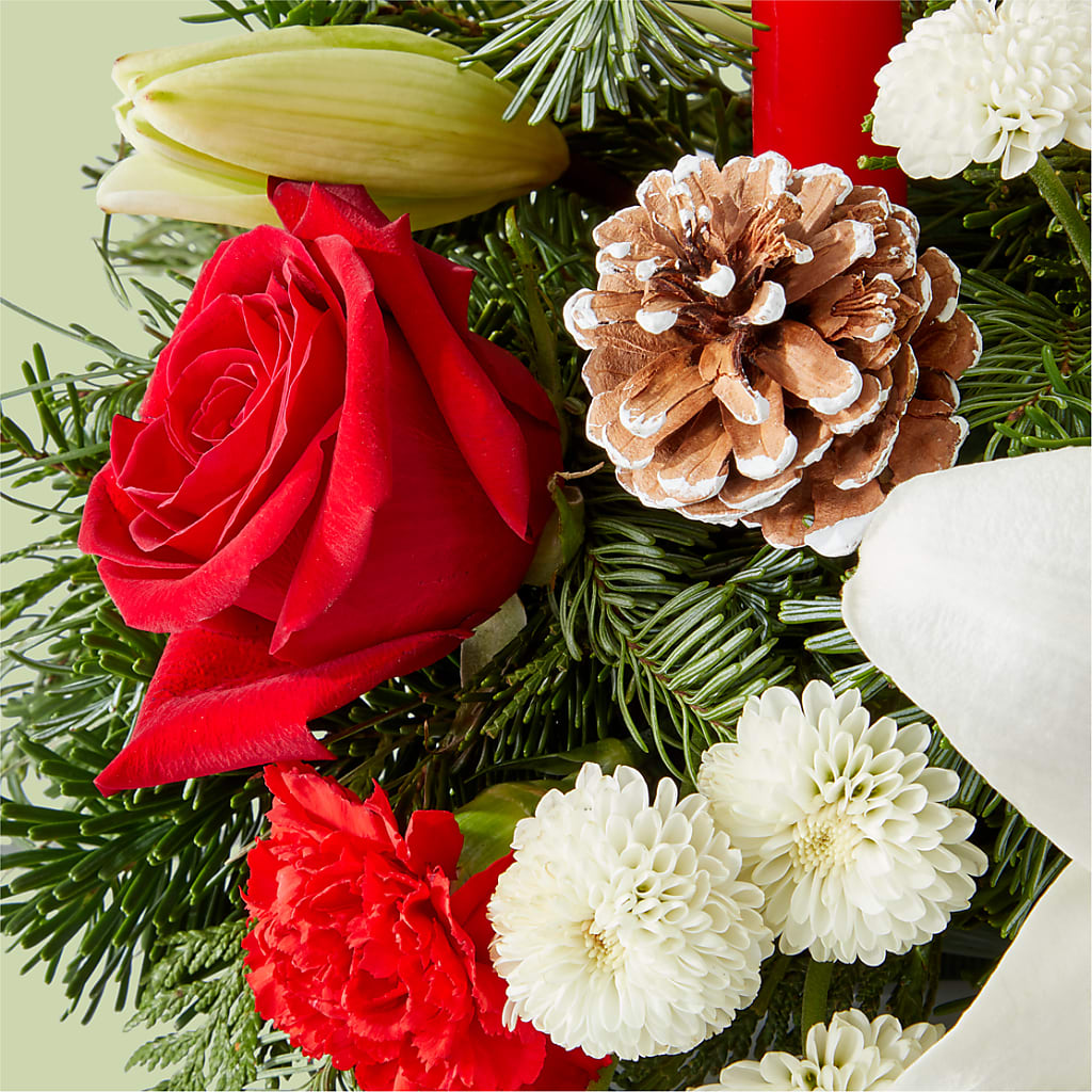 Seasonal Festivities Centerpiece –  Awesome Blossom Flowers And Gifts, Citrus Heights CA