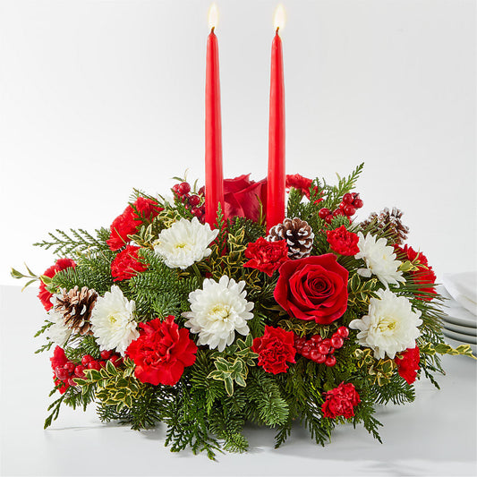 Holiday Soiree Centerpiece –  Awesome Blossom Flowers And Gifts, Citrus Heights CA
