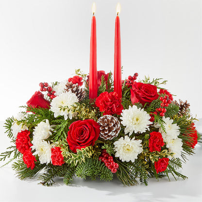 Holiday Soiree Centerpiece –  Awesome Blossom Flowers And Gifts, Citrus Heights CA