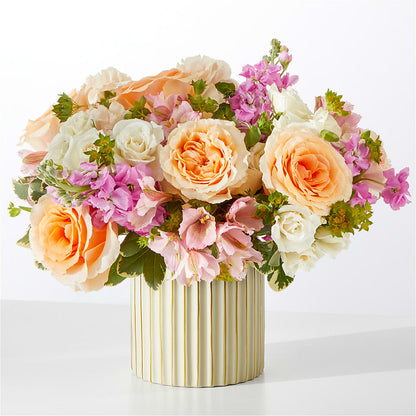 Paradise Bouquet with Ivory Vase –  Awesome Blossom Flowers And Gifts, Citrus Heights CA