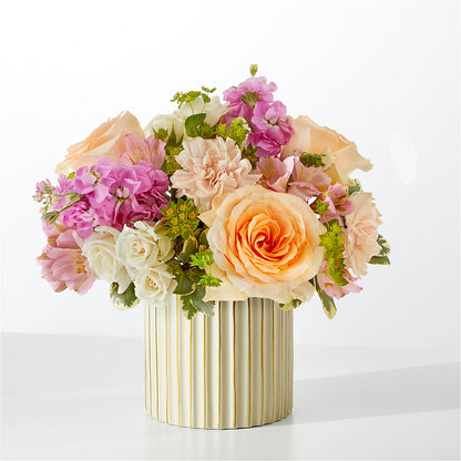 Paradise Bouquet with Ivory Vase –  Awesome Blossom Flowers And Gifts, Citrus Heights CA