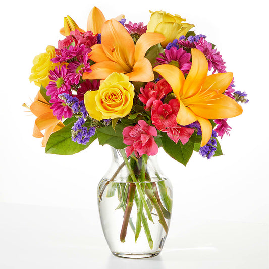 Colorful Visions Bouquet –  Awesome Blossom Flowers And Gifts, Citrus Heights CA