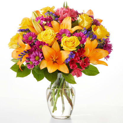 Colorful Visions Bouquet –  Awesome Blossom Flowers And Gifts, Citrus Heights CA