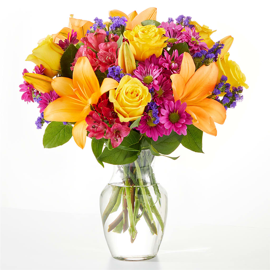 Colorful Visions Bouquet –  Awesome Blossom Flowers And Gifts, Citrus Heights CA