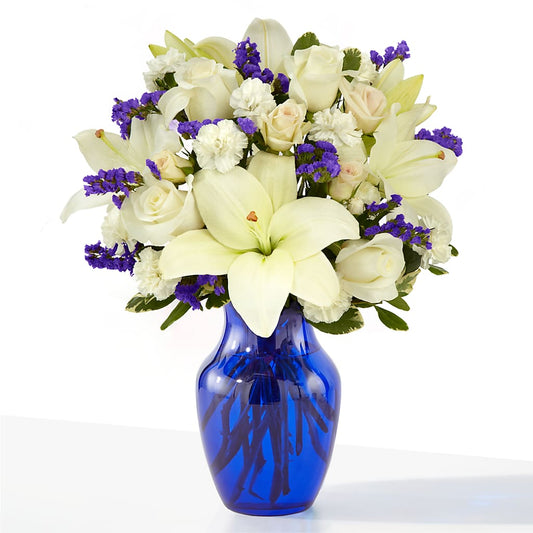 Sapphire Rush Bouquet –  Awesome Blossom Flowers And Gifts, Citrus Heights CA