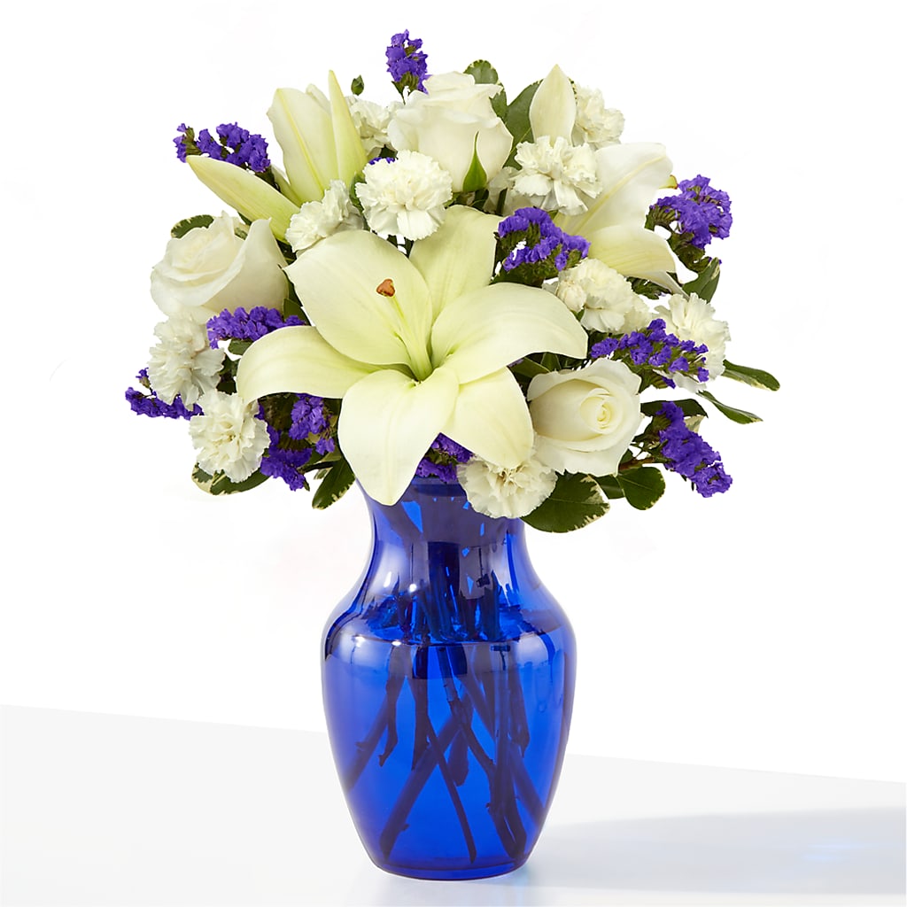 Sapphire Rush Bouquet –  Awesome Blossom Flowers And Gifts, Citrus Heights CA