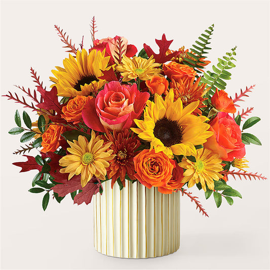 Fall Campfire Bouquet –  Awesome Blossom Flowers And Gifts, Citrus Heights CA