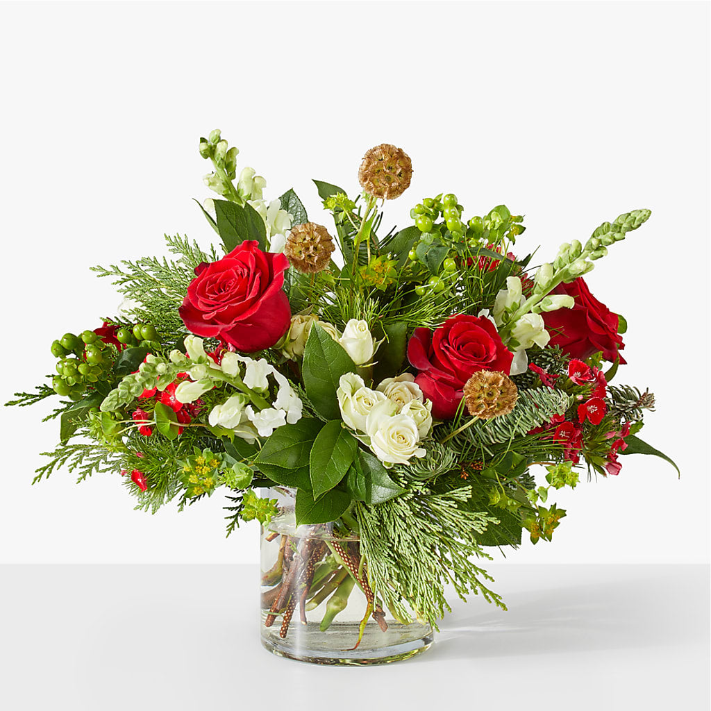 Deck the Halls Bouquet –  Awesome Blossom Flowers And Gifts, Citrus Heights CA