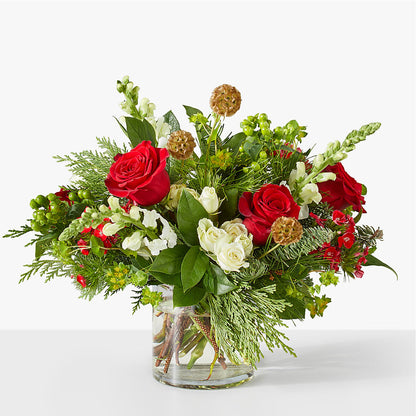 Deck the Halls Bouquet –  Awesome Blossom Flowers And Gifts, Citrus Heights CA