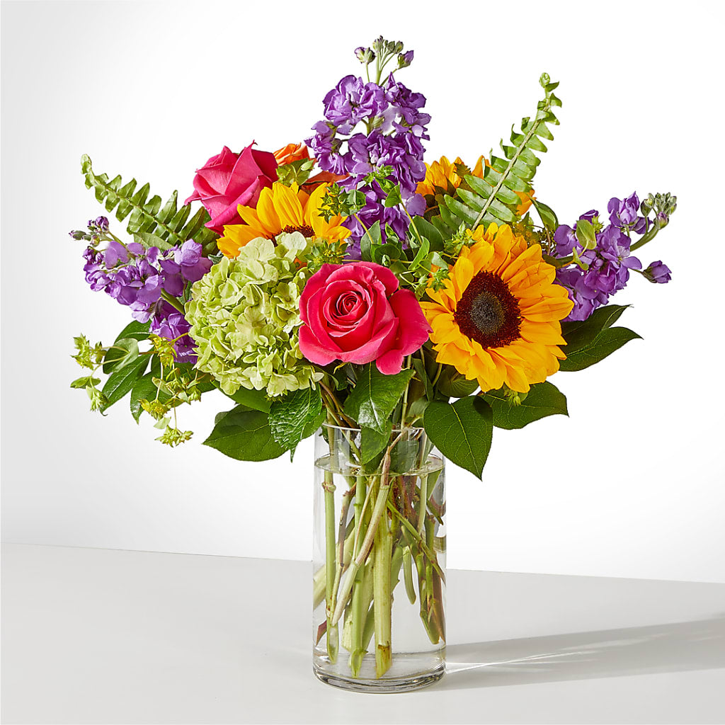 Vibrant Greetings Bouquet –  Awesome Blossom Flowers And Gifts, Citrus Heights CA
