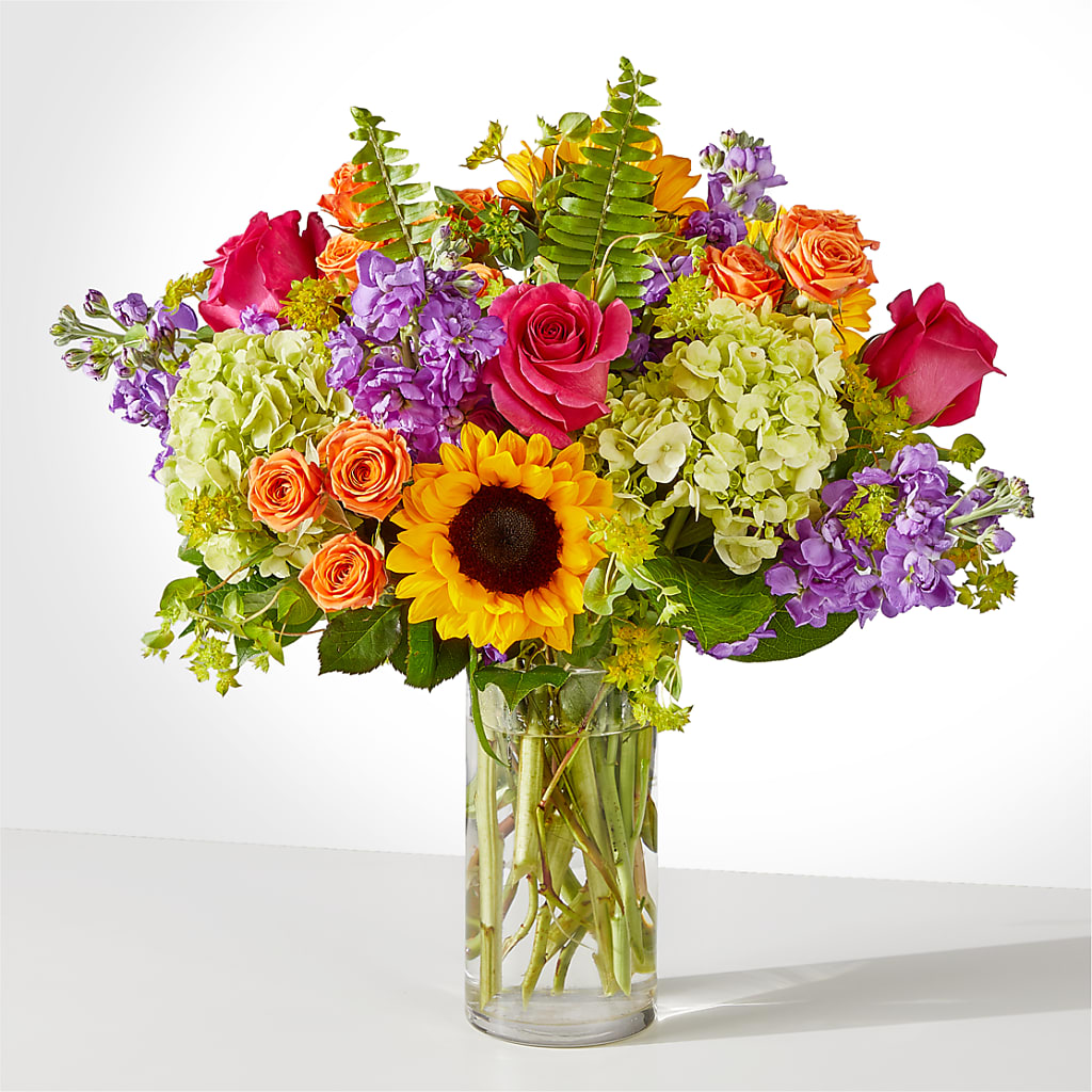 Vibrant Greetings Bouquet –  Awesome Blossom Flowers And Gifts, Citrus Heights CA