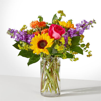 Vibrant Greetings Bouquet –  Awesome Blossom Flowers And Gifts, Citrus Heights CA
