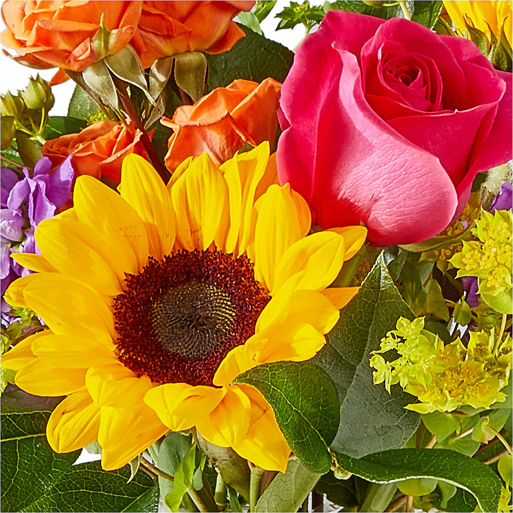 Vibrant Greetings Bouquet –  Awesome Blossom Flowers And Gifts, Citrus Heights CA