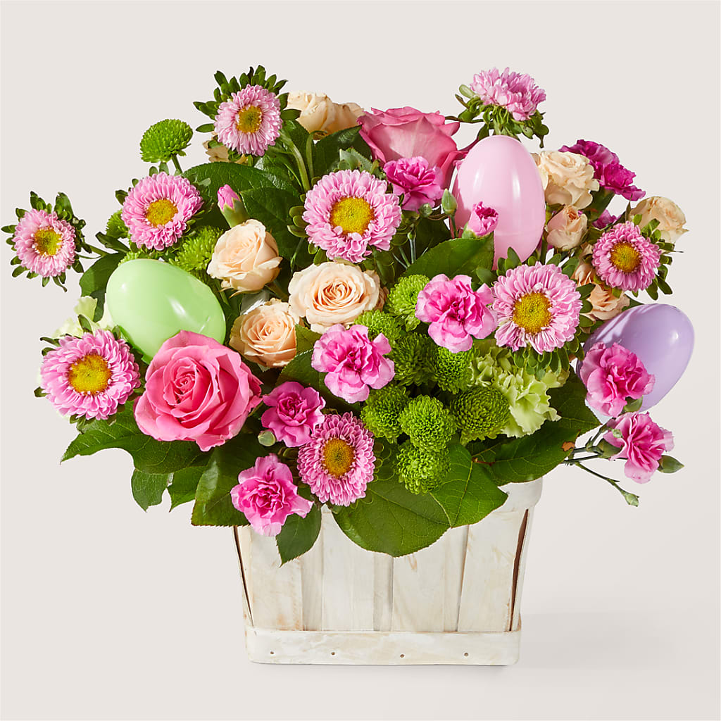 Get Eggcited Basket –  Awesome Blossom Flowers And Gifts, Citrus Heights CA