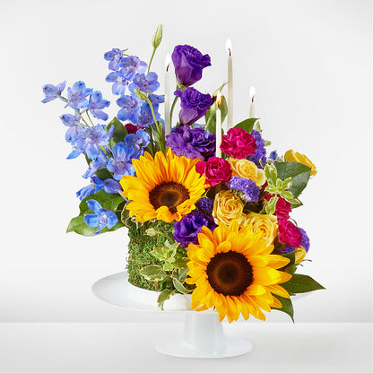 Star of the Day Floral Cake –  Awesome Blossom Flowers And Gifts, Citrus Heights CA