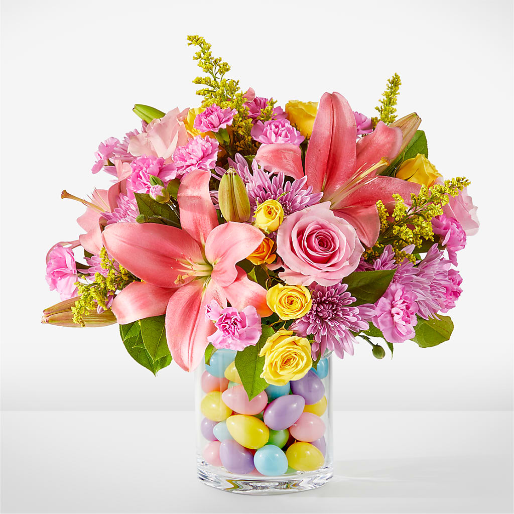 Easter Egg Hunt Bouquet –  Awesome Blossom Flowers And Gifts, Citrus Heights CA