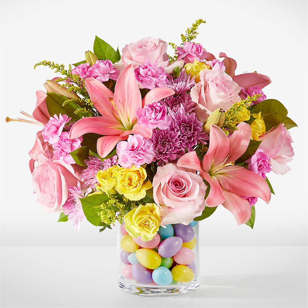 Easter Egg Hunt Bouquet –  Awesome Blossom Flowers And Gifts, Citrus Heights CA