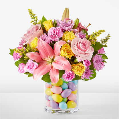 Easter Egg Hunt Bouquet –  Awesome Blossom Flowers And Gifts, Citrus Heights CA