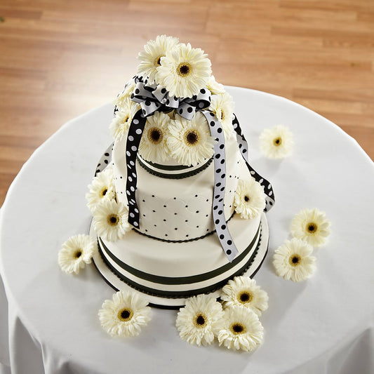 Simple Sophistication Cake Décor –  Awesome Blossom Flowers And Gifts, Citrus Heights CA