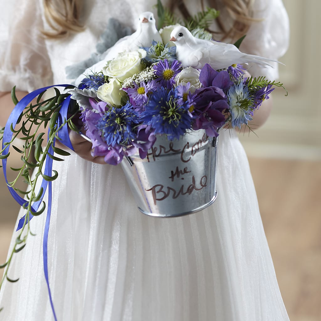 Enchantment Flower Girl Arrangement –  Awesome Blossom Flowers And Gifts, Citrus Heights CA