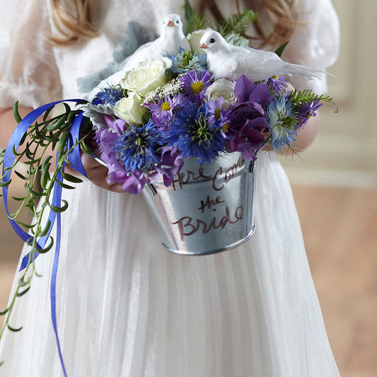 Enchantment Flower Girl Arrangement –  Awesome Blossom Flowers And Gifts, Citrus Heights CA
