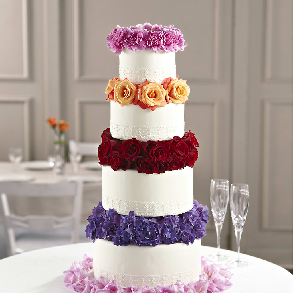 Infinite Love Cake Décor –  Awesome Blossom Flowers And Gifts, Citrus Heights CA