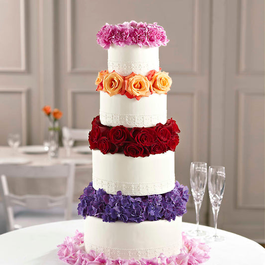 Infinite Love Cake Décor –  Awesome Blossom Flowers And Gifts, Citrus Heights CA