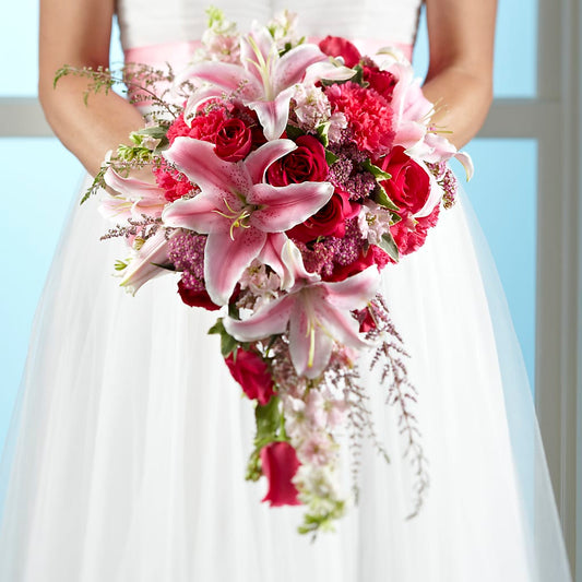 Lily & Rose Bouquet –  Awesome Blossom Flowers And Gifts, Citrus Heights CA