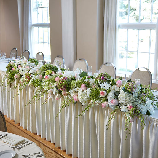 State of Joy Head Table Arrangement –  Awesome Blossom Flowers And Gifts, Citrus Heights CA