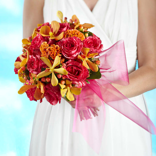 Brilliant Shades of Love Bouquet –  Awesome Blossom Flowers And Gifts, Citrus Heights CA