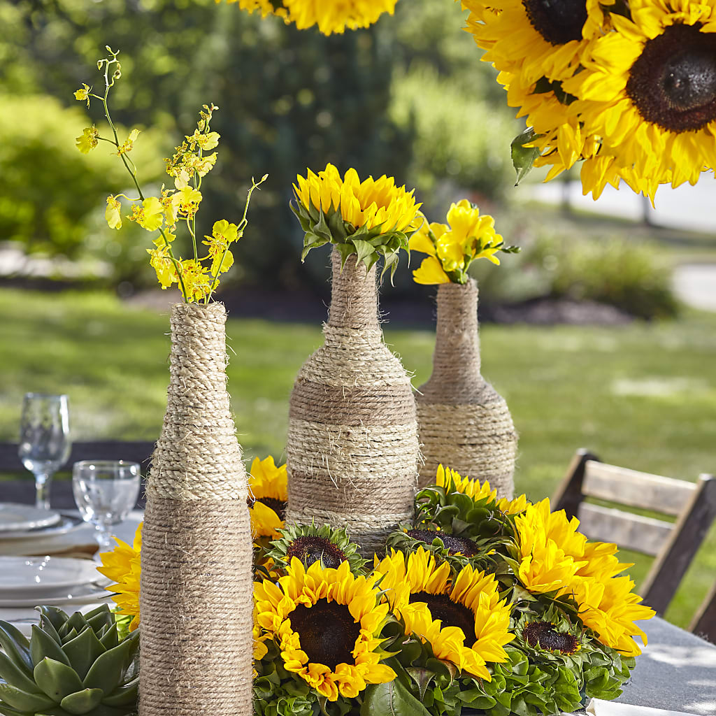 Sublime Garden Centerpiece –  Awesome Blossom Flowers And Gifts, Citrus Heights CA