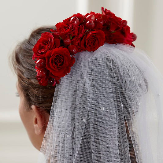 Heart's Happiness Hair Decor –  Awesome Blossom Flowers And Gifts, Citrus Heights CA