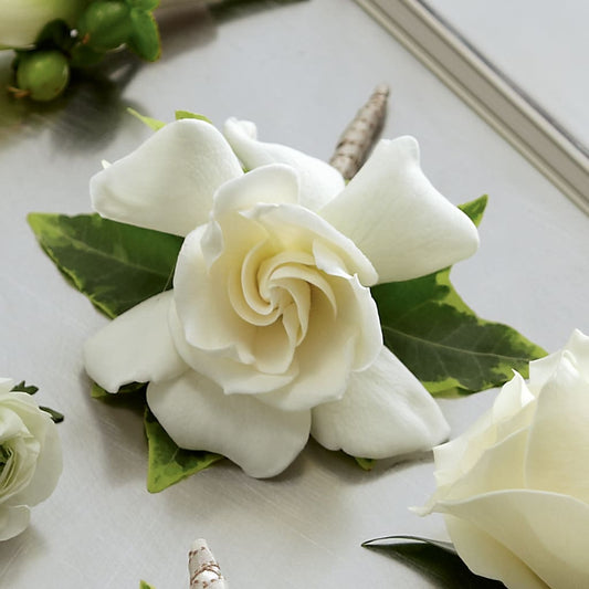 Gardenia Boutonniere –  Awesome Blossom Flowers And Gifts, Citrus Heights CA