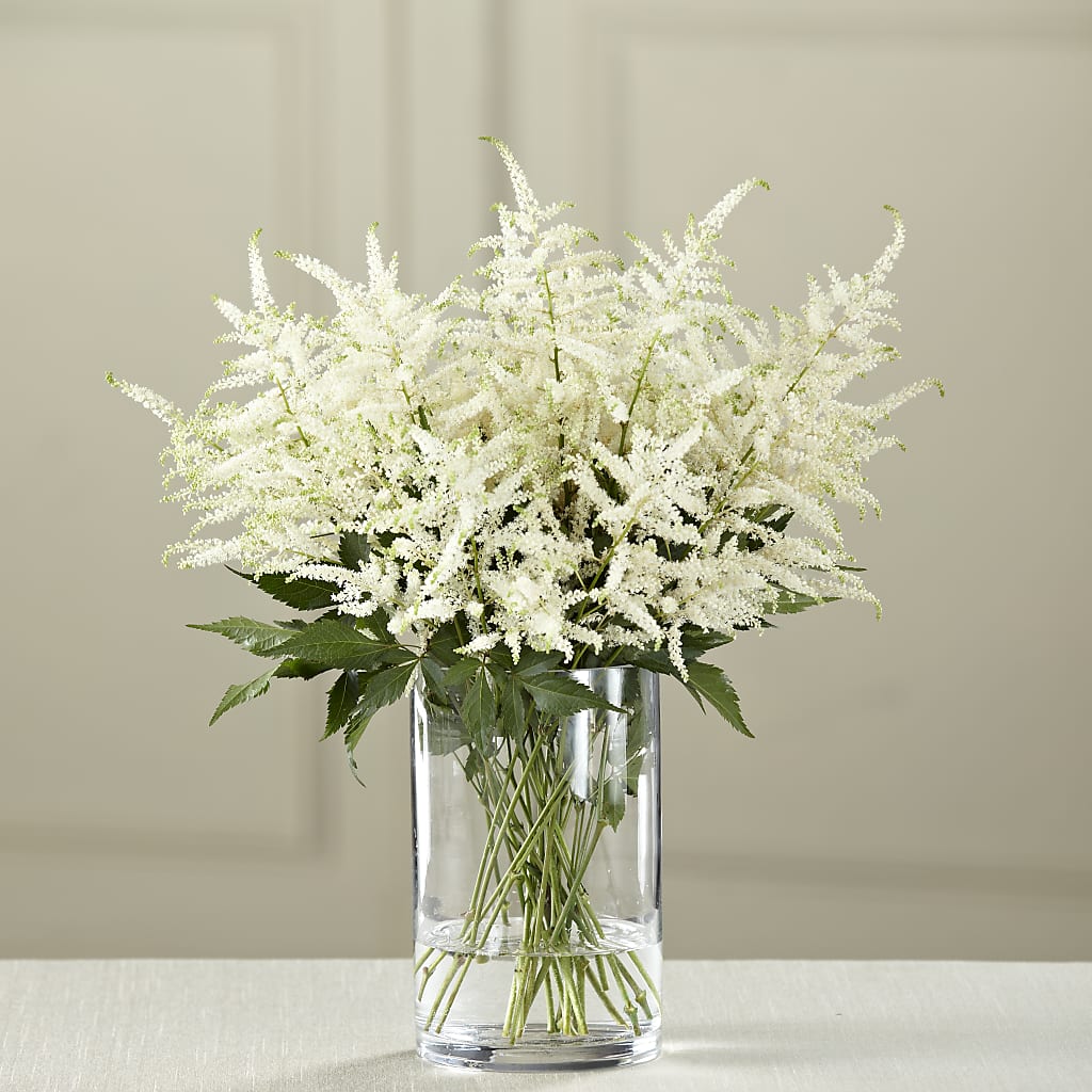 White Astilbe Bouquet –  Awesome Blossom Flowers And Gifts, Citrus Heights CA